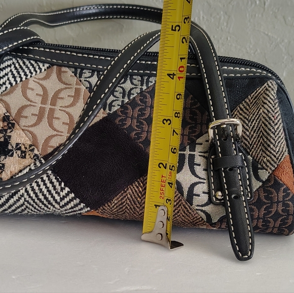 Vintage Fossil Patchwork Shoulder Bag - Picture 11 of 12